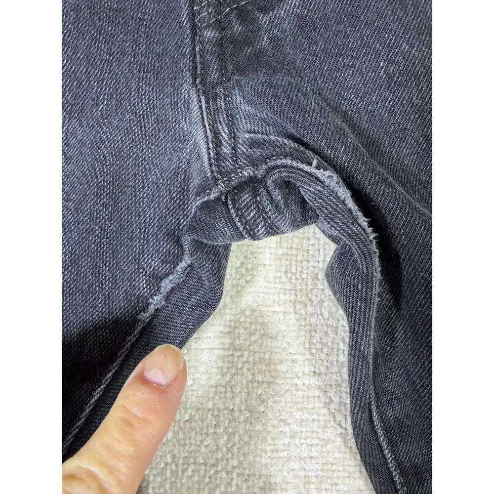 Levi’s 501 Men Black 38x38 Button Fly 5 Pocket Denim Jeans Made in Mexico Casual